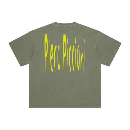 Oversized Enzyme Washed T-Shirt